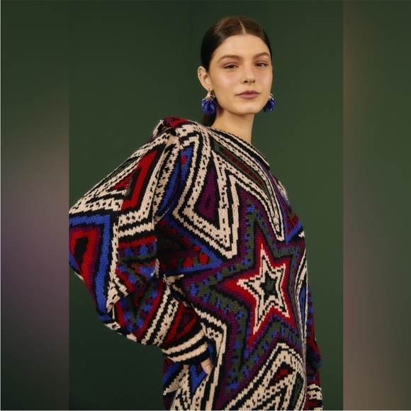 NWT Farm Rio Mystic Trip Sweater Dress - Picture 1 of 2